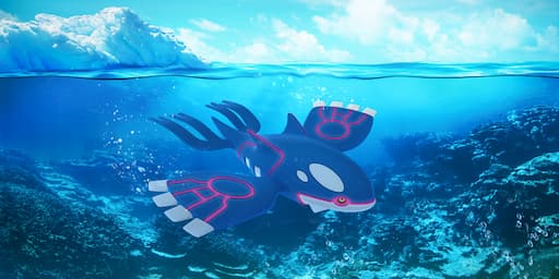 Kyogre in 5-star Raid Battles